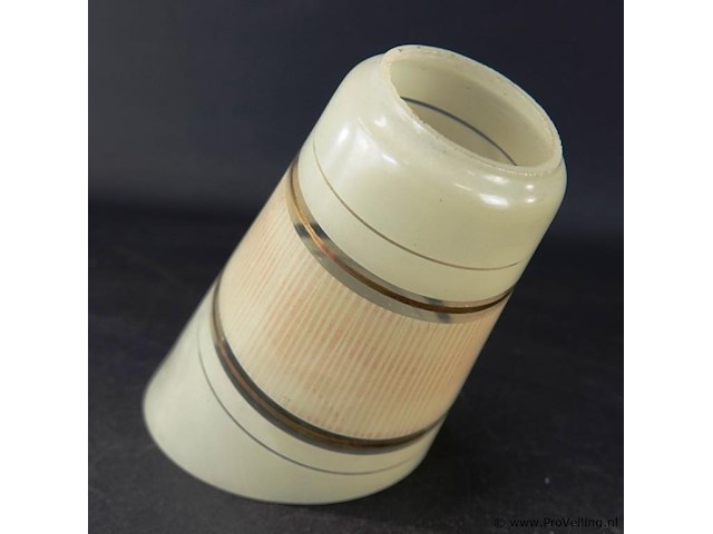 Vintage lampenkap doorvoergat 4,5cm - afbeelding 3 van  5