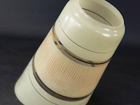 Vintage lampenkap doorvoergat 4,5cm - afbeelding 3 van  5