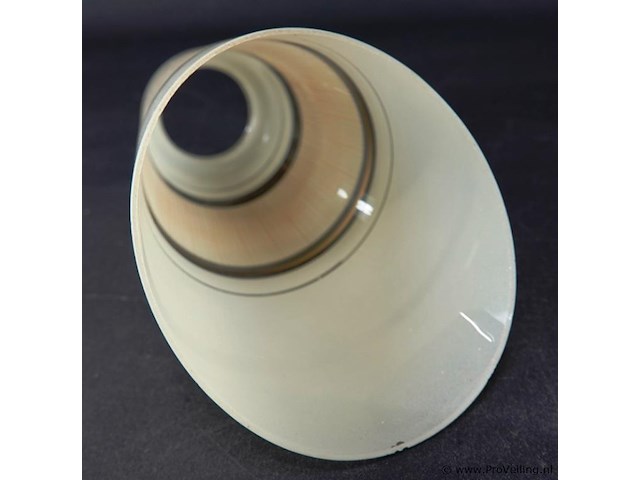 Vintage lampenkap doorvoergat 4,5cm - afbeelding 5 van  5
