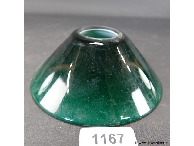 Vintage lampenkap doorvoergat 4cm - afbeelding 1 van  5