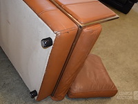 Vintage lederen fauteuils - afbeelding 2 van  10