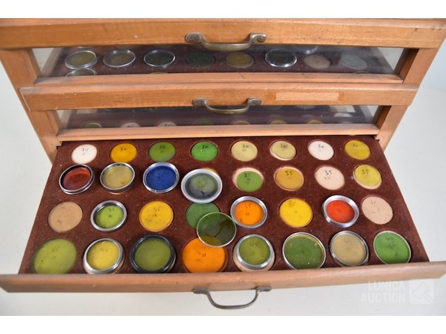 Vintage lenzen kabinet - afbeelding 6 van  10