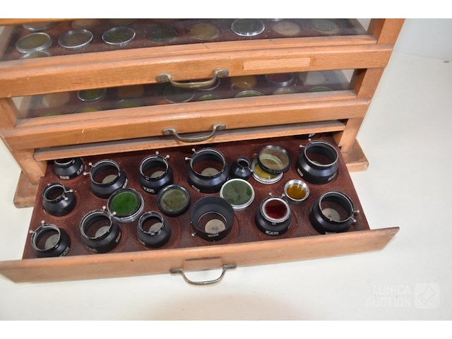 Vintage lenzen kabinet - afbeelding 7 van  10