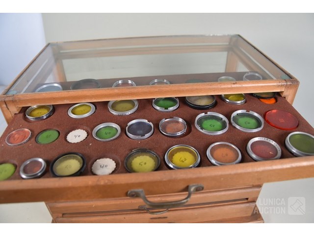 Vintage lenzen kabinet - afbeelding 8 van  10