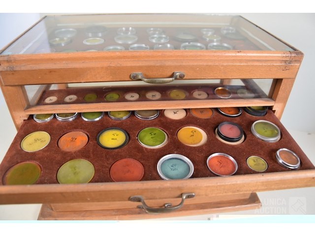 Vintage lenzen kabinet - afbeelding 9 van  10