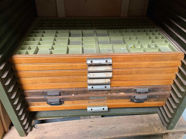 Vintage letterkast - afbeelding 5 van  13