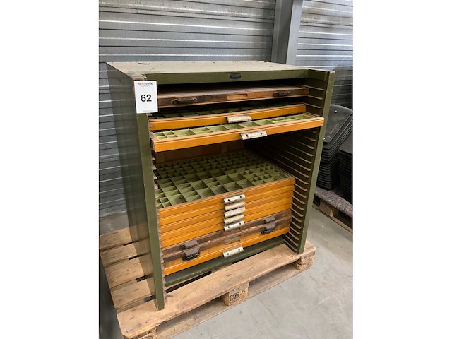 Vintage letterkast - afbeelding 7 van  13