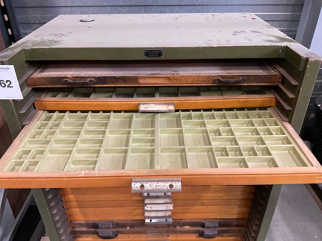 Vintage letterkast - afbeelding 11 van  13