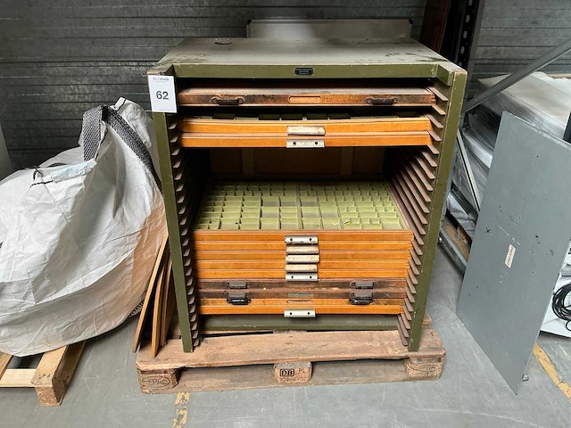 Vintage letterkast - afbeelding 13 van  13