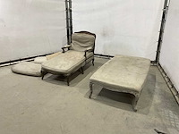 Vintage ligmeubel (2x) - afbeelding 1 van  10