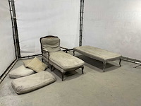 Vintage ligmeubel (2x) - afbeelding 2 van  10