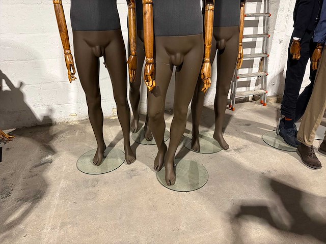 Vintage look paspop (6x) - afbeelding 2 van  6