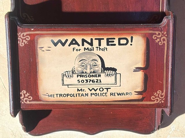 Vintage magazine rack - afbeelding 2 van  4