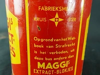 Vintage maggi extract blokjes voorraadblik uit de mid-20e eeuw - afbeelding 5 van  6