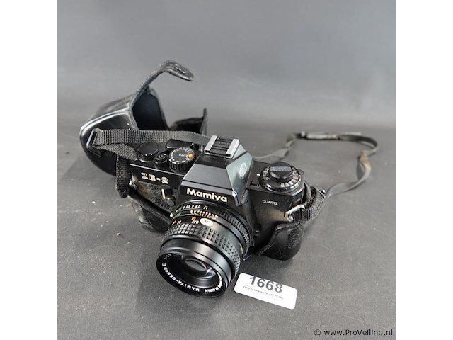 Vintage mamiya ze-2 quartz 35mm spiegelreflexcamera - afbeelding 1 van  5