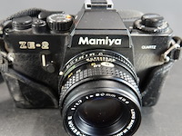 Vintage mamiya ze-2 quartz 35mm spiegelreflexcamera - afbeelding 2 van  5