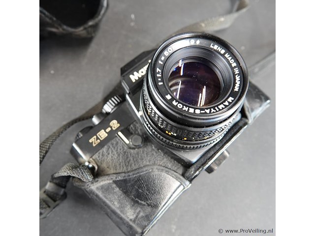 Vintage mamiya ze-2 quartz 35mm spiegelreflexcamera - afbeelding 3 van  5