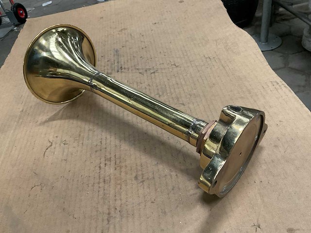 Vintage marine horn - afbeelding 3 van  5