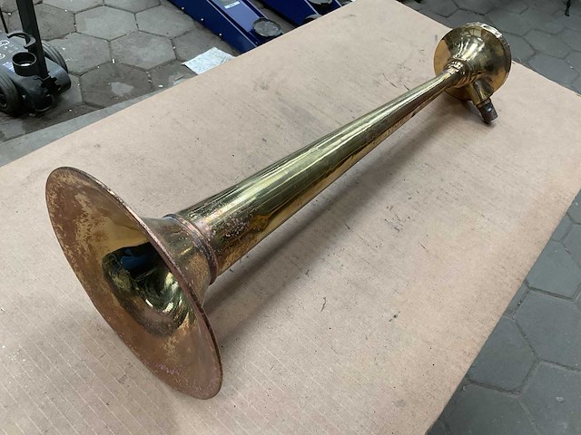 Vintage marine horn - afbeelding 3 van  4