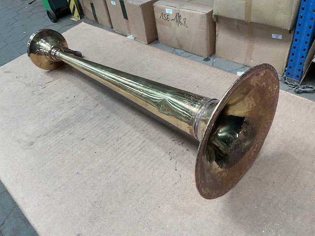 Vintage marine horn - afbeelding 1 van  2