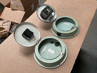 Vintage marine klok (2x) - afbeelding 3 van  3