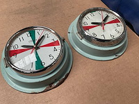 Vintage marine klok (2x) - afbeelding 1 van  1