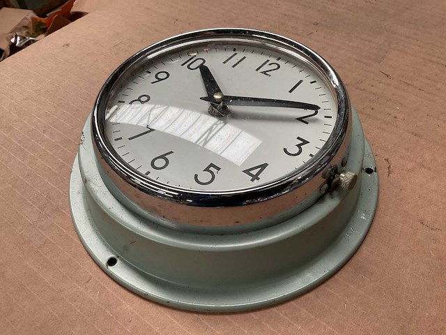Vintage marine klok - afbeelding 2 van  3