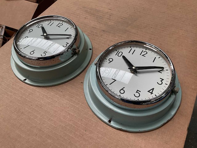 Vintage marine klok - afbeelding 2 van  3