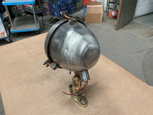Vintage marine lamp (2x) - afbeelding 3 van  6