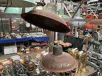 Vintage marine lamp (2x) - afbeelding 4 van  4