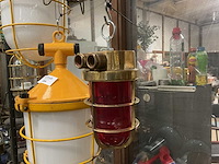 Vintage marine lamp - afbeelding 2 van  3