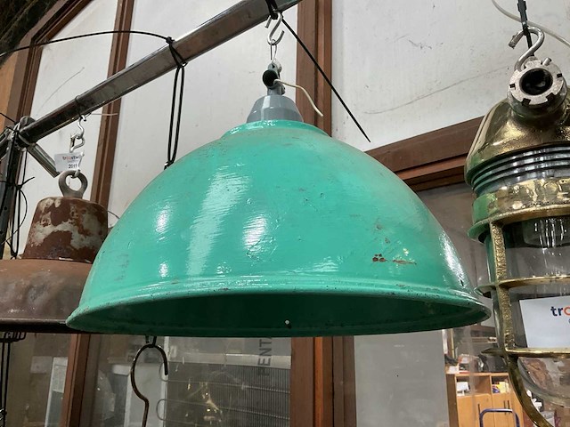 Vintage marine lamp - afbeelding 2 van  3