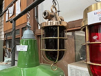 Vintage marine lamp - afbeelding 3 van  3