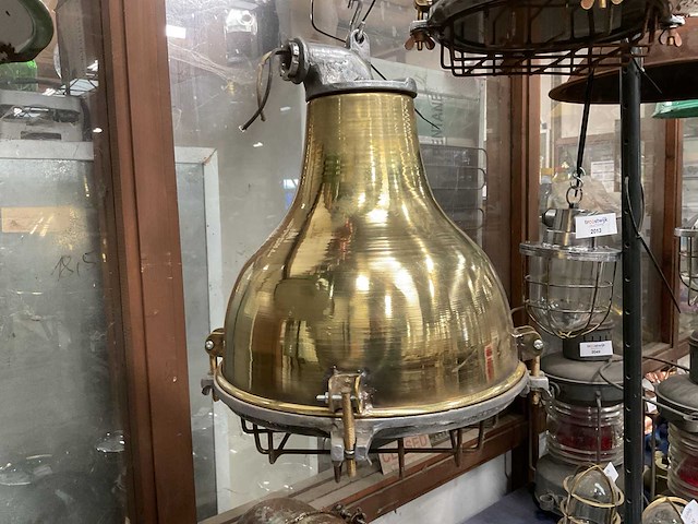 Vintage marine lamp - afbeelding 1 van  3