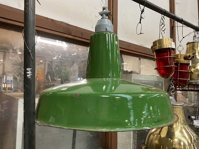 Vintage marine lamp - afbeelding 1 van  3