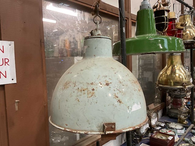 Vintage marine lamp - afbeelding 2 van  3