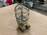 Vintage marine lamp - afbeelding 4 van  4