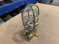Vintage marine lamp - afbeelding 3 van  4