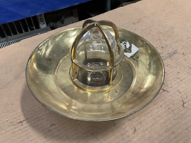 Vintage marine lamp - afbeelding 1 van  3