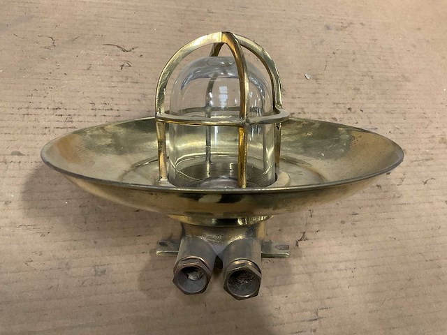 Vintage marine lamp - afbeelding 3 van  3