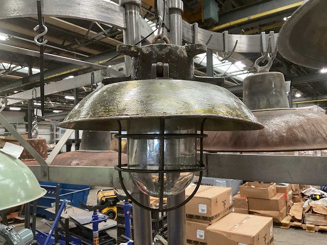 Vintage marine lamp - afbeelding 1 van  3