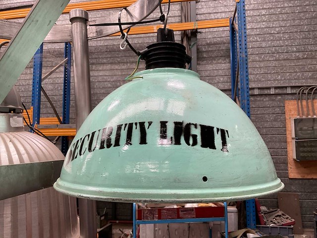 Vintage marine lamp - afbeelding 1 van  3