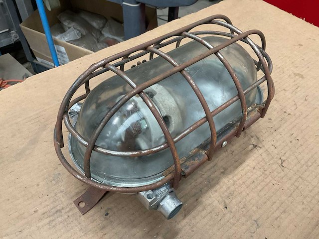Vintage marine lamp - afbeelding 2 van  4