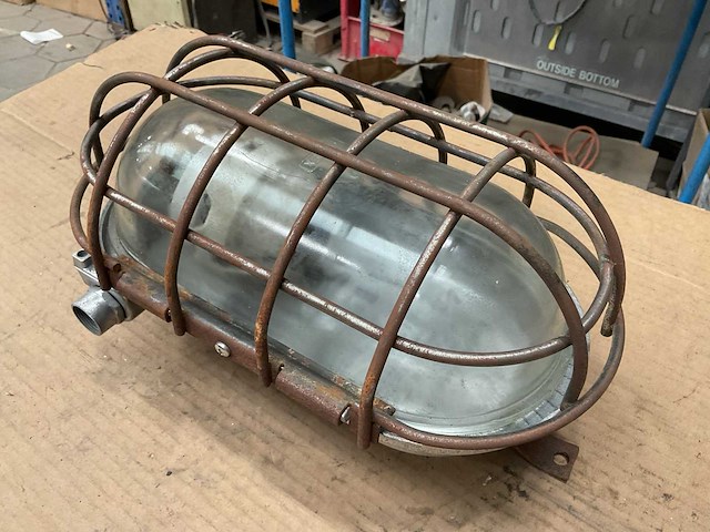 Vintage marine lamp - afbeelding 3 van  4