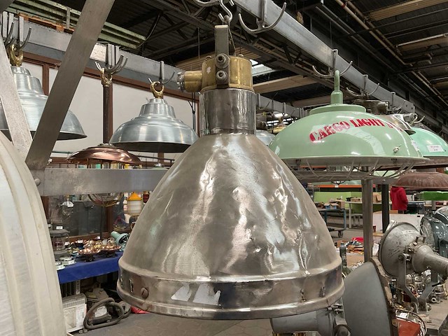 Vintage marine lamp - afbeelding 1 van  3