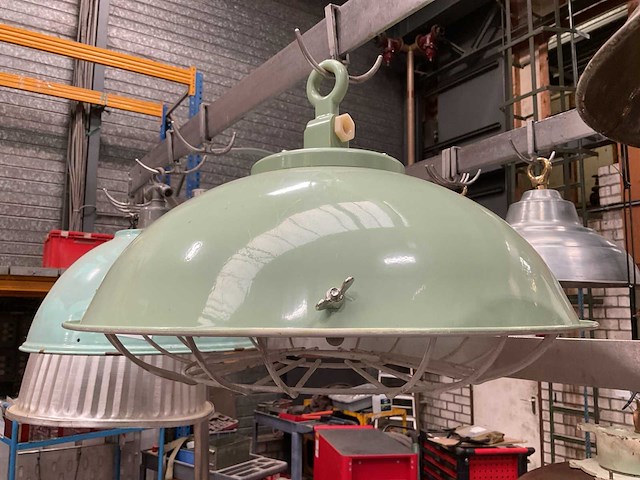 Vintage marine lamp - afbeelding 2 van  3