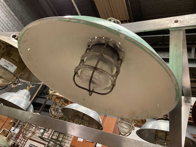 Vintage marine lamp - afbeelding 1 van  3