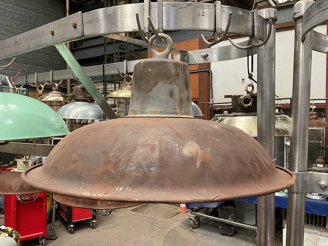 Vintage marine lamp - afbeelding 1 van  3