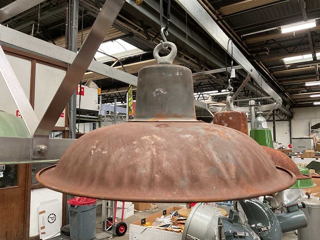 Vintage marine lamp - afbeelding 1 van  3