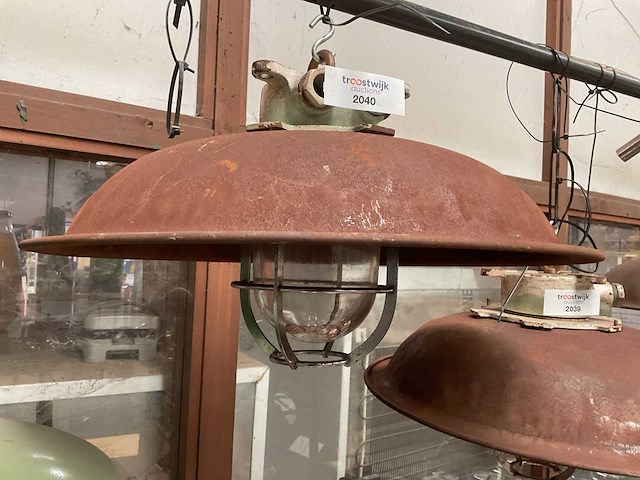 Vintage marine lamp - afbeelding 1 van  3